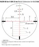 Vortex Razor HD Gen II 4.5-27x56 Richtkijker, EBR-2C MOA Dradenkruis