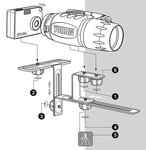 Yukon Camera Adapter voor Compact Camera NVMT nachtkijkers