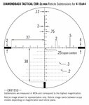 Vortex Diamondback Tactical 4-16x44 FFP Richtkijker, EBR-2C Dradenkruis (MOA)