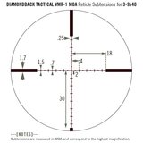 Vortex Diamondback Tactical 3-9x40 Richtkijker, VMR-1 Dradenkruis (MOA)_