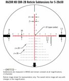 Vortex Razor HD 5-20x50 Richtkijker, EBR-2B Dradenkruis (MRAD)_