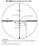 Vortex Razor HD Gen II 1-6x24 Richtkijker, JM-1 BDC MOA Dradenkruis_