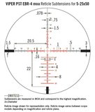 Vortex Viper PST Gen II 5-25x50 SFP Richtkijker, EBR-4 MOA_