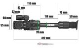 Yukon Digitale Nachtrichtkijker Photon RT 4.5x42 met wifi_